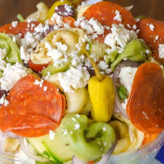 Greek Tortellini Salad.