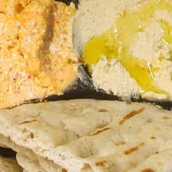 Pita & Dip Plate.
