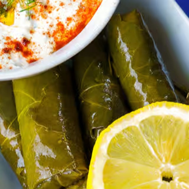 Dolmades.