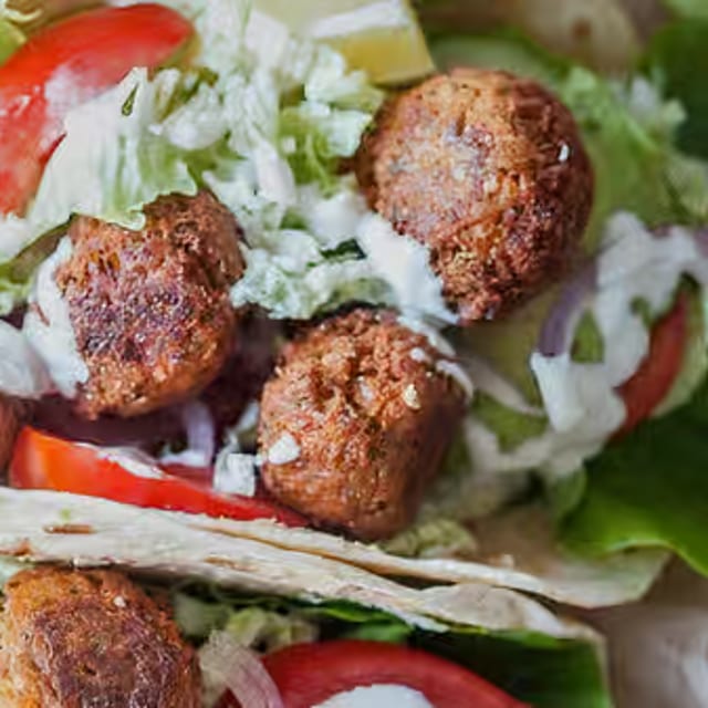 Falafel Tacos.