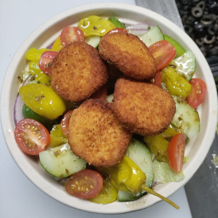 Vegan Greek Salad.