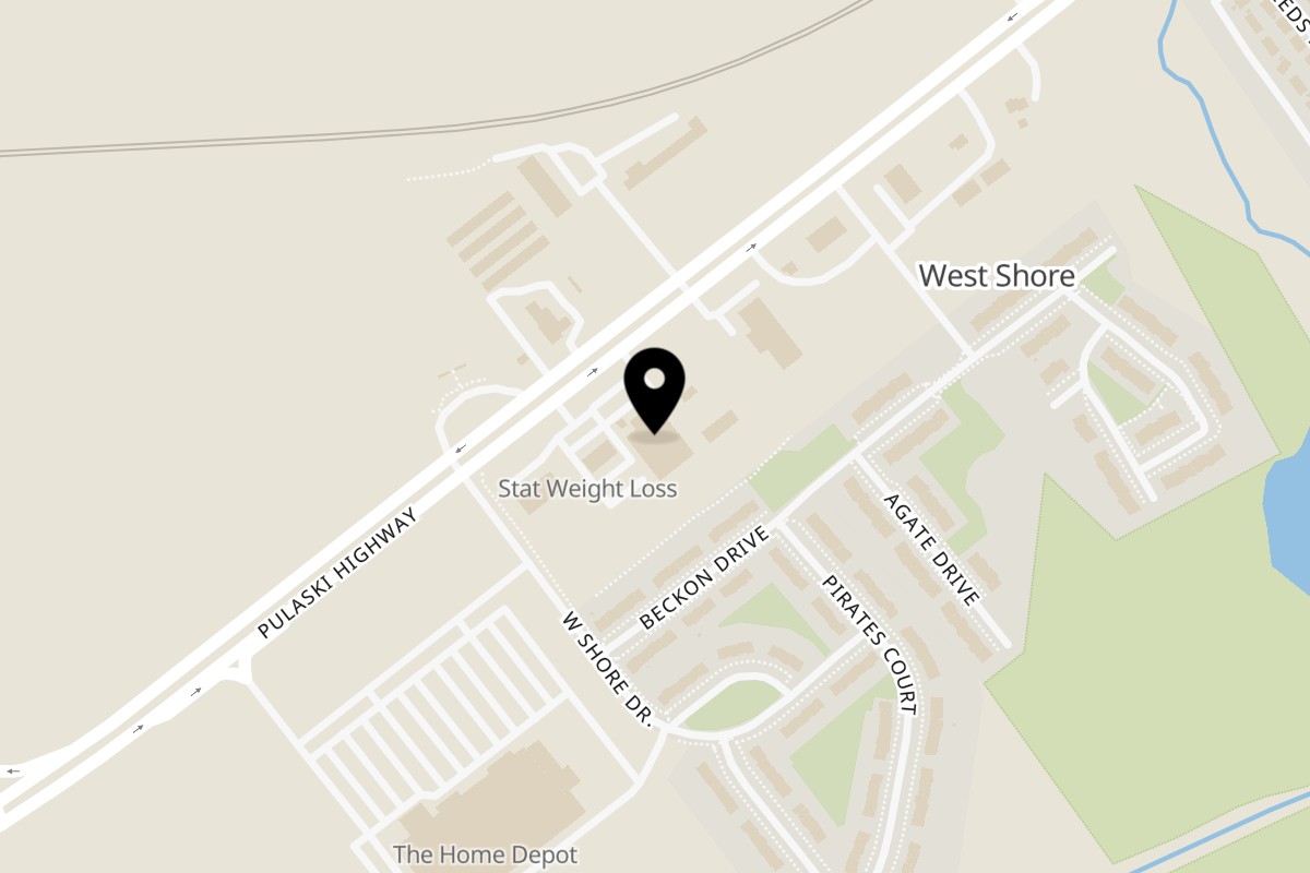 Map showing the location of Eat Like a Greek Edgewood on 2723 Pulaski Hwy in Edgewood
